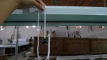 Wall/Ceiling Mounted Pull Down Projector Screen 100" 4:3