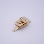 Wallet metal twist lock high quality handbag hardware accessories turn lock