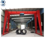 Warehouse Single/Double Girder 1/ 3 /5/10/ 20 Ton Electric Hoist Overhead Cranes Price