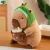 Import Warm Accompanying Childrens Birthday Gift Plush Toy Bread Mouse Flower Avocado Transformation Lovely Capybara Doll from China