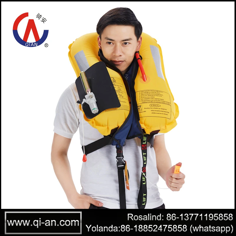 Water actovated Quality control automatic rescue life jacket/life vest