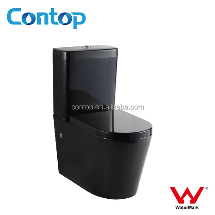 Watermark Black Toilet WELS Bathroom Sanitary Ware Toilet