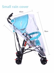 Waterproof Baby Pushchair Rain Cover for Stroller Waterproof Windproof Dust Snow Weather Transparent Baby Carriage Cover
