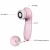 Import Waterproof Electric Silicone Facial Massager Home Face Massage Machine Ultrasonic Facial Cleanser Face Cleansing Brush from China