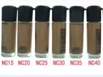 Waterproof Long Lasting Moisturizing Oil-control Concealer Whitening Liquid Foundation