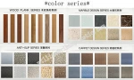 waterproof pvc flooring with cork back,cheap loose lay with fibergalss,vinyl flooring with anti-slip back
