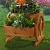 Import Wheelbarrow Flower Pots Planter Box Garden Wooden Planter from China