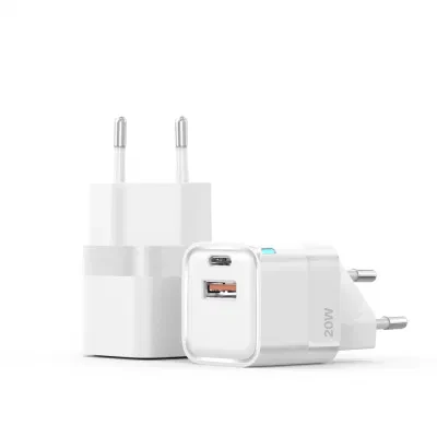 White Label Factory GaN a-Pple 20W Charger USB C Pd Power Adapter for iPhone OEM Wholesale Manufacturer in China
