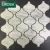 Import White Lantern Shaped Kitchen Backsplash Ceramic Tile Bathroom Porcelain Lantern Arabesque Mosaic Tile from China