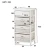 Import White Storage Shelf with Basket Multi-layer Drawer Storage Cabinet Household Toys Sundries   Cabinet Box from China