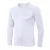 Import Wholesale 100% Polyester Long Sleeve Tee Shirt Top Mens Custom Logo Compression Shirts Active Sports Base Layer T-Shirt from China