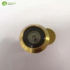 wholesale 200 Degree wide angle glass lens Brass Door Eye Viewer video peeping door viewer with cover