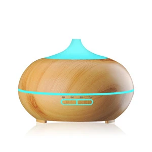 Wholesale 300mlMini  aroma diffuser ceramic   with LED light  seven