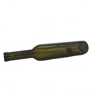 wholesale 500ml  empty bordeaux shape glass wine bottle