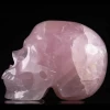 Wholesale  8.0 inch Rose Quartz skulls crystal carving quartz crystal healing crystals