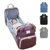 Wholesale Cheap Fashion Mummy Maternity Nappy Changing Bed Diaper backpack Bag For Outdoor Travel