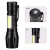 Import wholesale COB LED Waterproof  tactical mini Flashlight Torch Pocket Work Light for Emergency Lighting rechargeable flashlight from China
