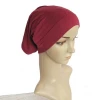 Wholesale collection design colors modal fabrics hijab cap head scarf muslim women modal hijab jersey tube hijab cap