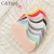 Import Wholesale custom cheap breathable women sock invisible cotton socks from China
