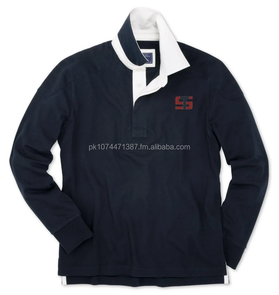 wholesale custom cheap long rugby jersey / short sleeve rugby jerseys / cheap custom rugby jersey shirt uniform