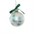 Import Wholesale custom design christmas balls with logo glass ball Christmas decoration ball decorated with ribbon from China