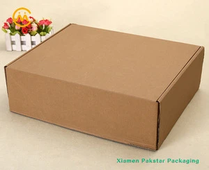 Wholesale custom Kraft corrugated shipping carton paper shoe packaging box