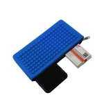 Wholesale Custom Portable Silicone Zipper Ladies Hand Purse Case