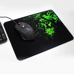 Wholesale customised 3m small designer cheap laptop black mouse pads