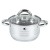 Import Wholesale customized home kitchen ware casserole SS saucepan stainless steel cooking pot cookware set from China