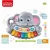 Import Wholesale educational cartoon elephant musical piano  keyboard electronic organ set musical instrument toy with music and light. from China