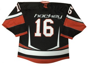 Wholesale factory direct supplier 100 polyester sublimation custom hockey jersey