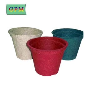Wholesale factory price high quality garden round paper pulp nursery plug trays on sale