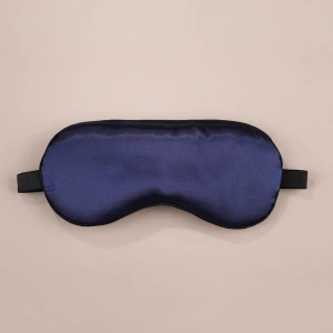 Wholesale fashionable soft custom travel night sleep eye mask with elastic strap band
