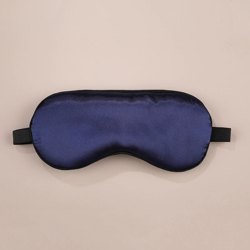 Wholesale fashionable soft custom travel night sleep eye mask with elastic strap band