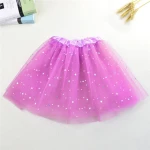wholesale girl ballerina skirt corset ballet sequin dance girls red tulle tutu skirt for kids