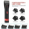Wholesale Guangzhou Cordless Cheap electric hair cutting machine hair trimmer kit set modern used hair salon equipment