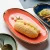 Import Wholesale hotel dinnerware restaurant ceramic snack appetizer serving dishes with gold rim from China