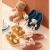 Import Wholesale Indoor Fluffy Slippers Women Plush Fur Slides Pink Blue Furry Kids Teddy Bear Slippers Plush from China