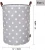 Import Wholesale Large Foldable Canvas Linen Bathroom Cloth Storage Washing Bin Laundry Hamper Collapsible Laundry Basket with Handles from China