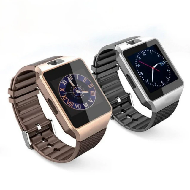 Wholesale Mobile Watch Phones Camera SIM Video Call WiFi Touch Screen Reloj Inteligente Smartwatch DZ09 Smart Watch