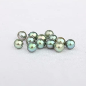 Wholesale Natural 7-8mm AAAA Round freshwater Pearls rainbow color Loose Pearls in bulks