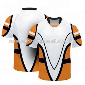 Wholesale new design rugby jersey hip-hop fashion