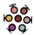 Import Wholesale New Multi Color High Pigment Eye Shadow Palette Cosmetics Private Label Eyeshadow Palette from China