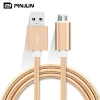 Wholesale Nylon Braided USB Data Sync Charging Charger Cable/ Fast Transmit Micro USB Data Cable/ Micro USB Cable