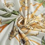 Wholesale polyester printing office home computer backrest stretch fabric swivel chair cover