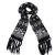 Import Wholesale printed snowflake knitted warm Christmas scarf for unisex from China