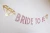Import Wholesale Rose Gold Bridal Shower Bride To Be Paper Banner Letters Wedding Decoration Photo banner Bachelorette Party Supplies from China