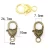 Wholesale various size fashion jewelry components accessories end earring findings connector lobster