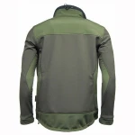 Wholesale water repellent softshell hunting fishing clothing for men's outdoor wear hunting jacket in army green