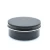 Import wholesales 5g 10g 15g 20g 30g 50g 60g 80g 100g 150g black aluminum cosmetic cream jar container aluminum jar for cosmetics from China
